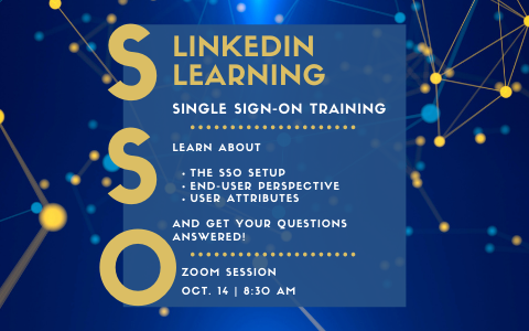 LinkedIn Learning SSO training event image